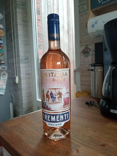 Customer photo review of Trementi Rosato Vino Italiano