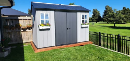 Customer photo review of Oakland 1175SD My Shed 3.42m x 2.16m