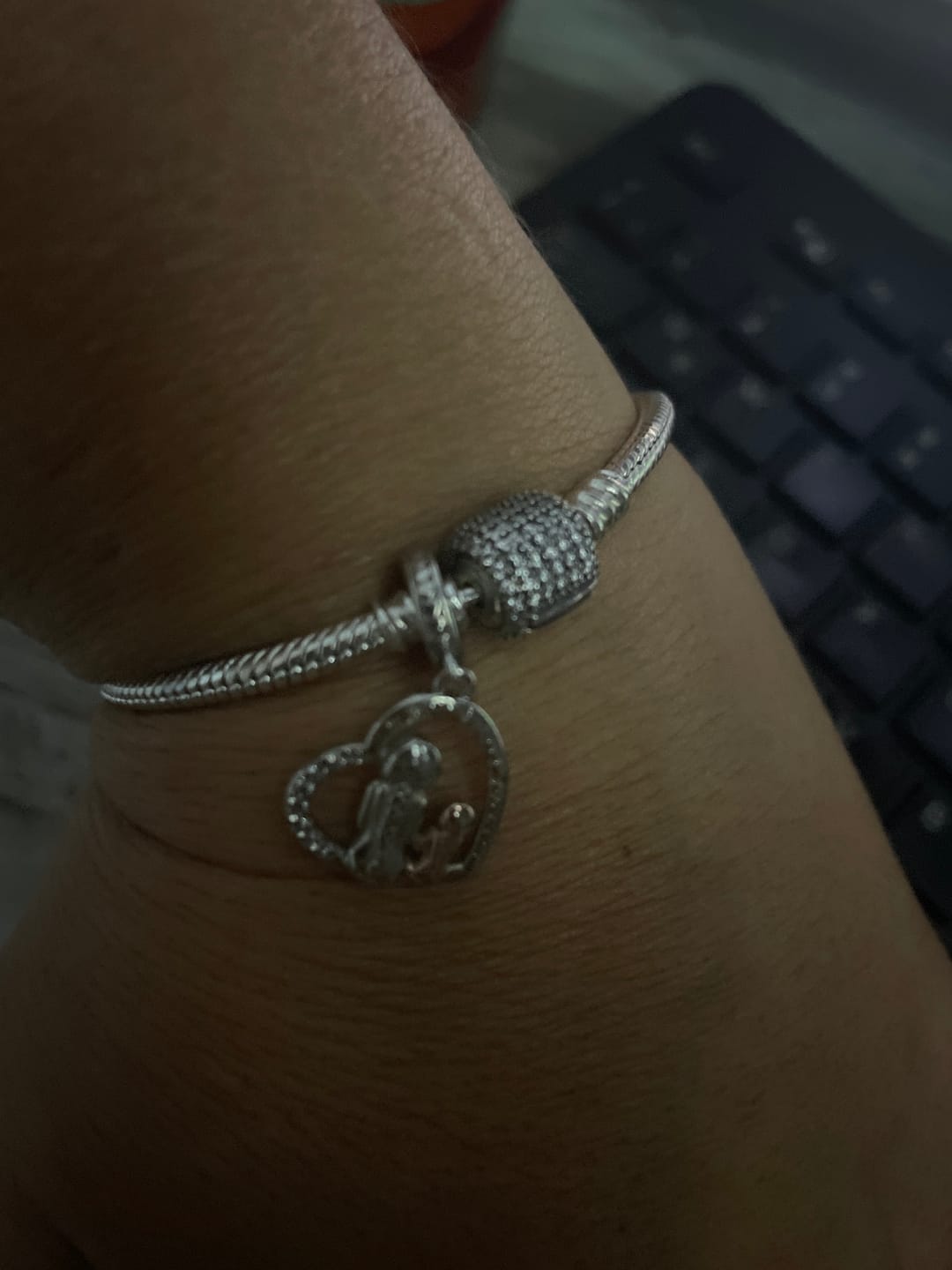 Customer photo review of Charm Mama "In My Heart Forever"