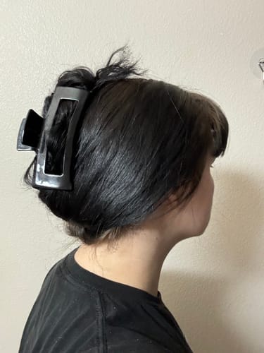 Customer photo review of Large Dreamy Claw Clip