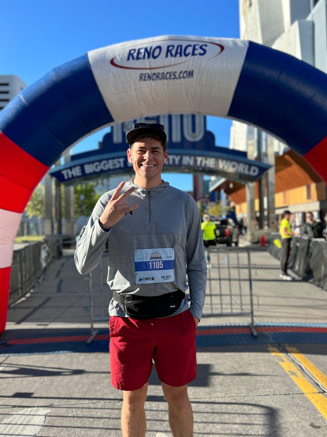 Customer photo review of Dadbod Running Athletic Hat V.2