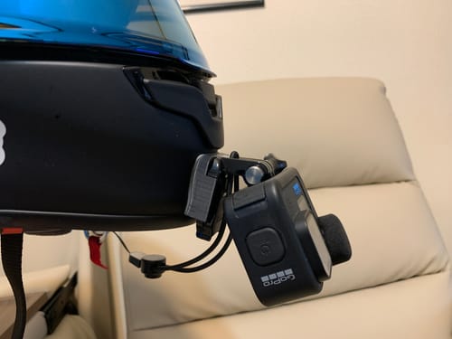 Customer photo review of Shoei RF-1400/NXR2/Z-8 Camera Mount