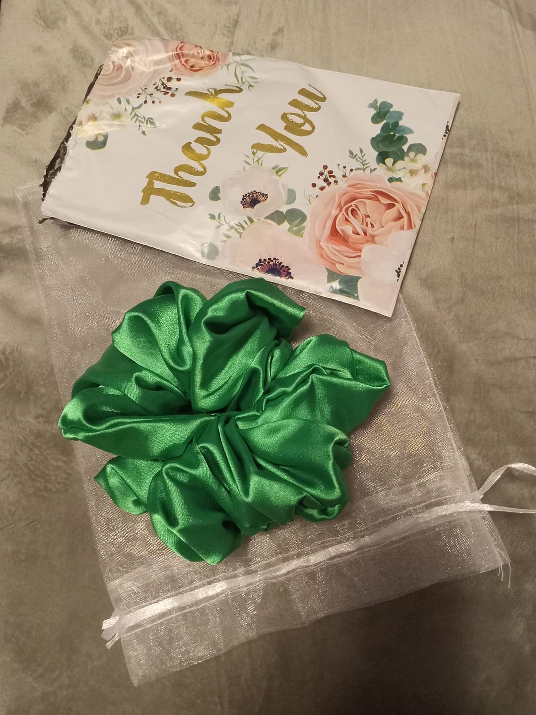 Customer photo review of Holly - Satin
