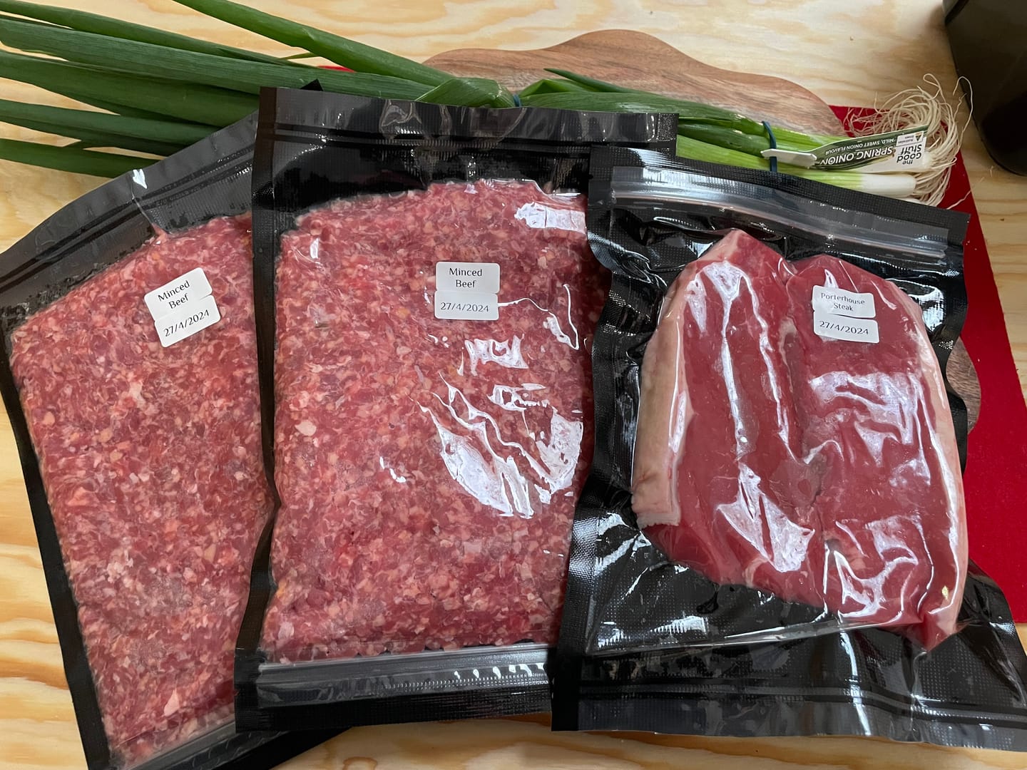 Customer photo review of Zip Lock Vacuum Sealer Bags