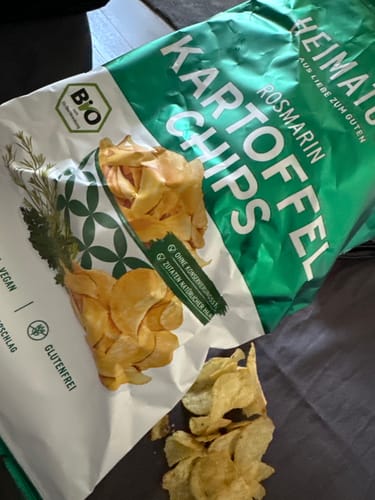 Customer photo review of Bio Kartoffelchips Rosmarin
