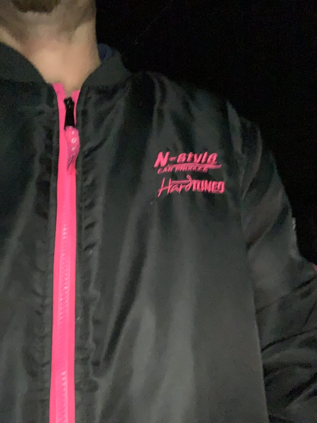 Customer photo review of Pinkstyle - Drift Team Bomber Jacket