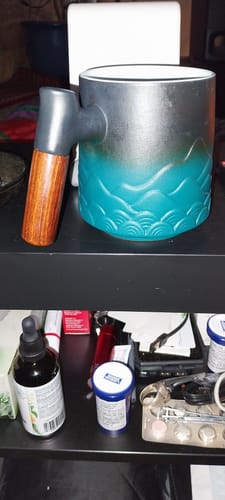 Customer photo review of Mountain & Sea Coffee & Tea Mug
