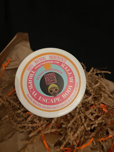 Customer photo review of A Tropical Escape Body Butter