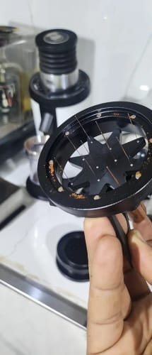 Customer photo review of Geared Spinning WDT Tool - Espresso Distribution - MUVNA
