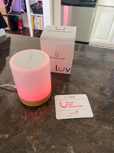 Verified customer photo review of Friendship Lamp
