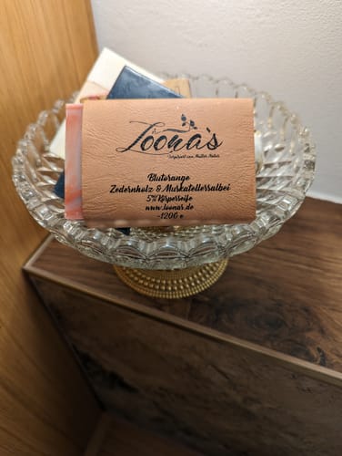 Customer photo review of Blutorange mit Zedernholz & Muskatellersalbei (Beruhigend & heilend)