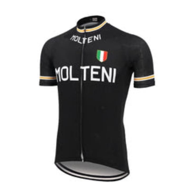Customer photo review of Retro Molteni Cycling Jersey - Black