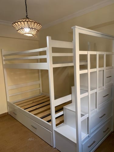 Customer photo review of سرير ثلاث أدوار مع سحارة - SHR306