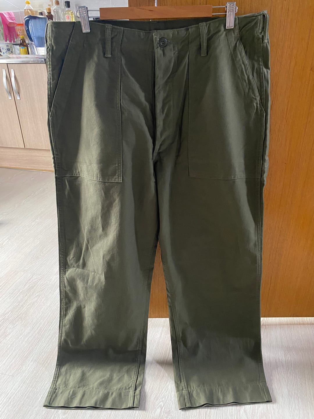 Customer photo review of Vietnam War OG-107 Utility Fatigue Pants