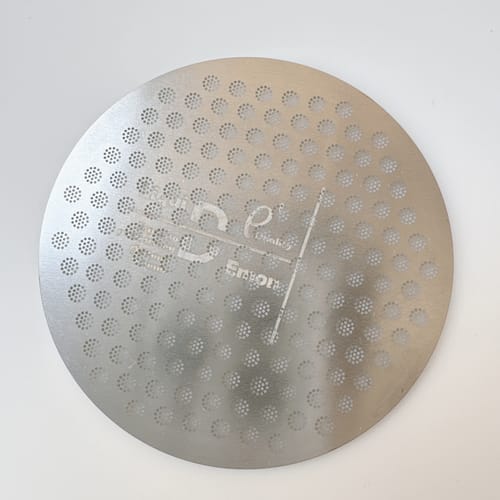 Customer photo review of Three-Layer Premium Espresso Puck Screen - MUVNA