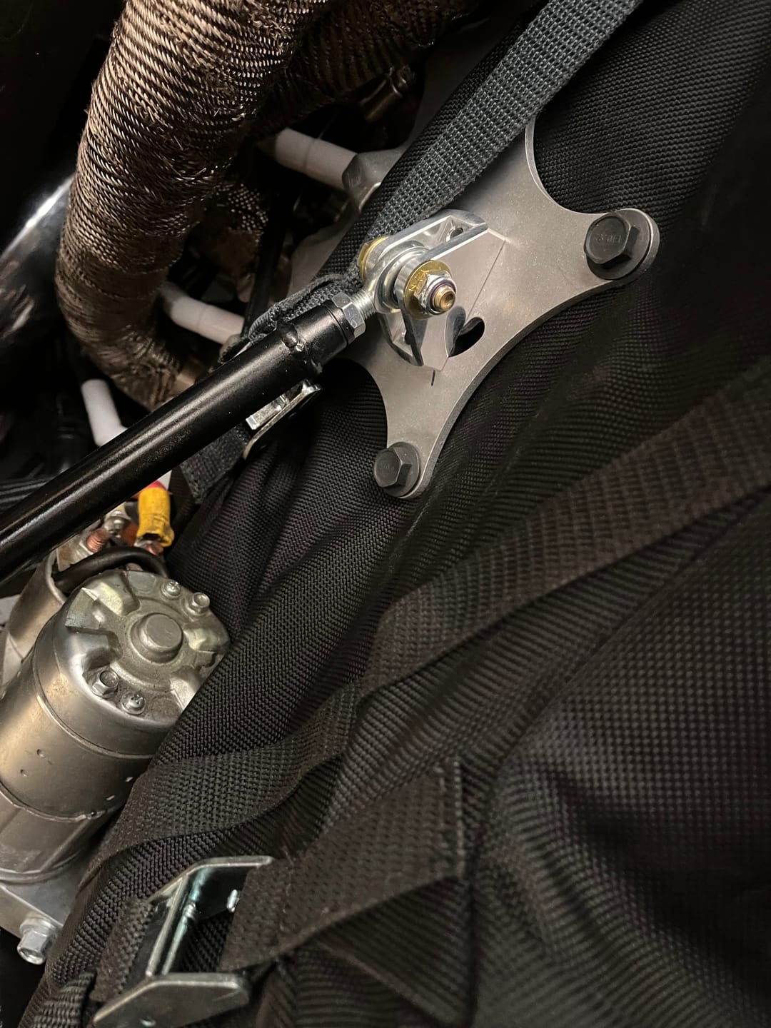 Customer photo review of Motion Raceworks LS1 Engine Travel Limiters (for use with Motor and Mid Plate)