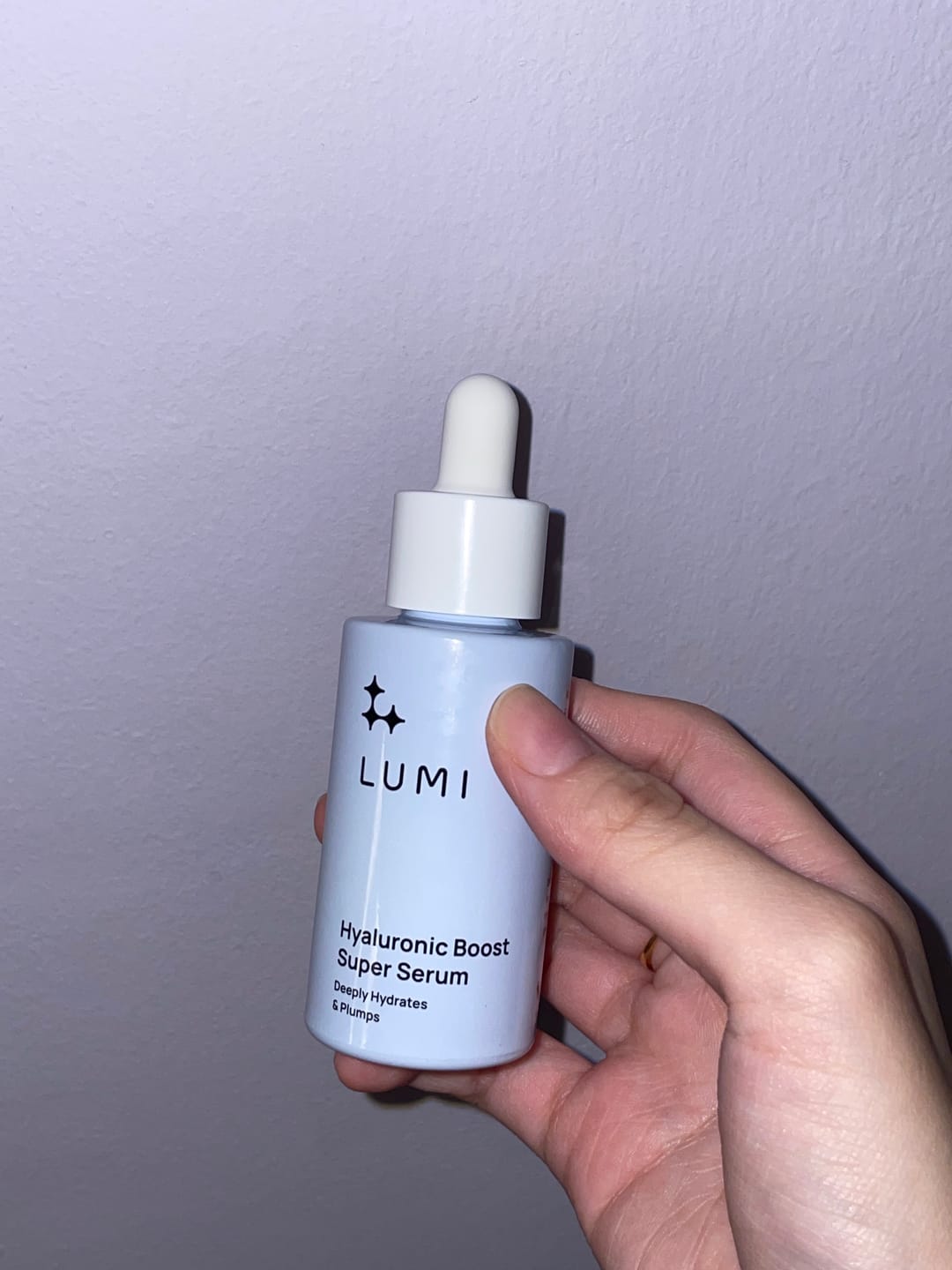 Customer photo review of Hyaluronic Boost Super Serum