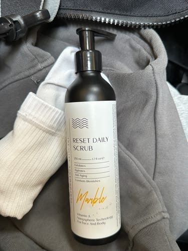 Customer photo review of RESET DAILY SCRUB