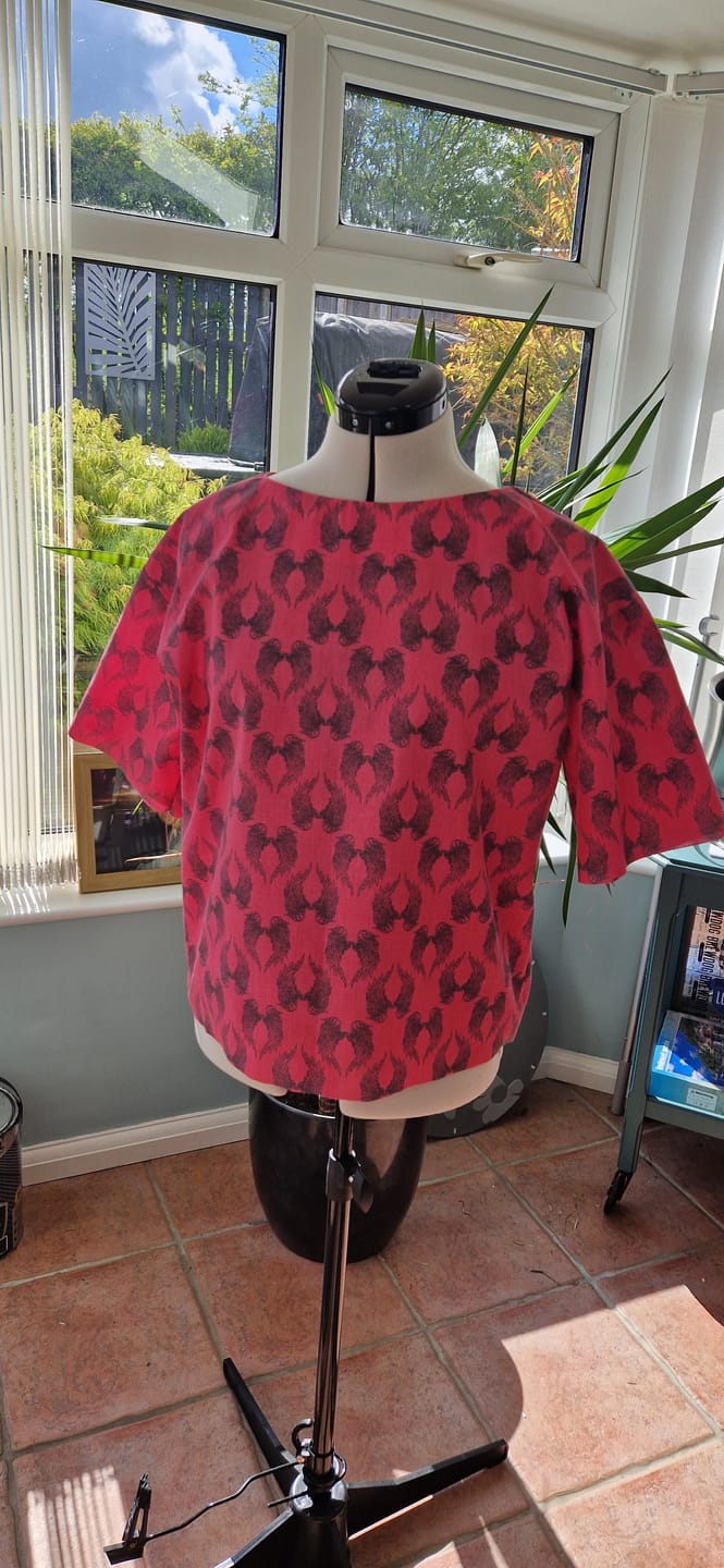 Customer photo review of Angel Wings Polycotton Fabric
