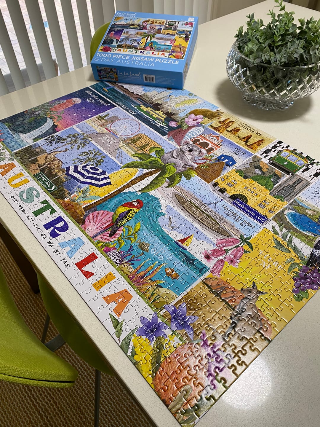Customer photo review of Puzzle 1000 Gday Australia