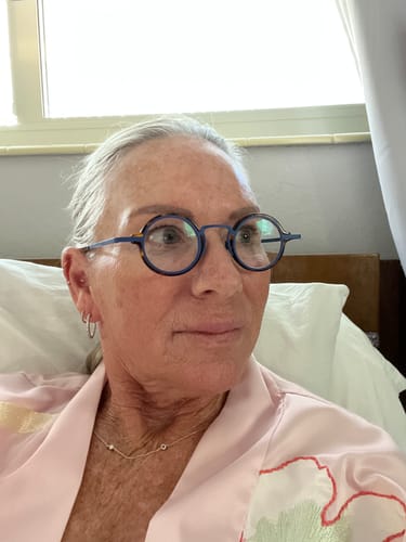 Customer photo review of Kyire-3 | Round/Blue Tortoiseshell/Plate＋Metal