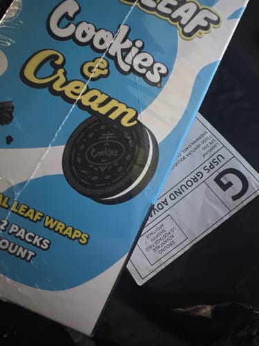 Customer photo review of LooseLeaf x Cookies 2-Pack Wraps (40 Count)