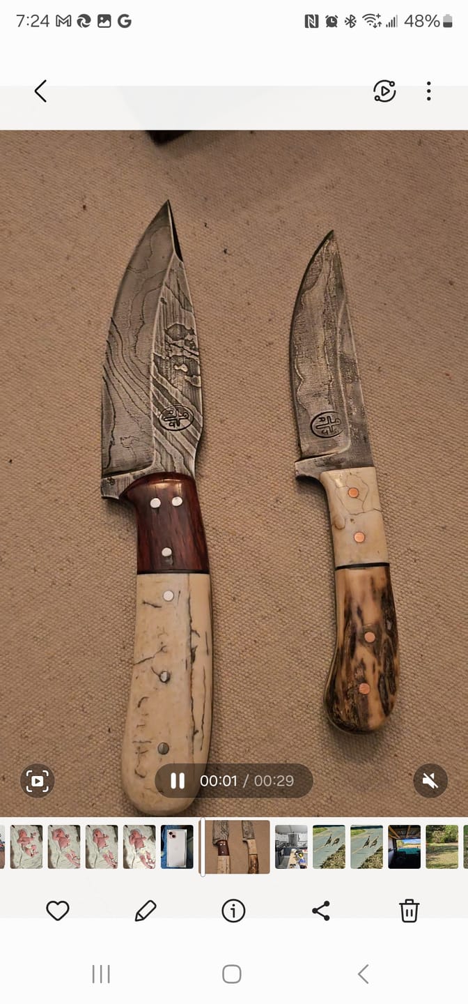 Customer photo review of 2" x 72" Sanding Belts for Finishing & Sharpening