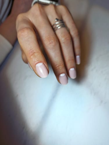 Customer photo review of SMART Fiber Base "Didier Lab", Milky Pink, 10ml
