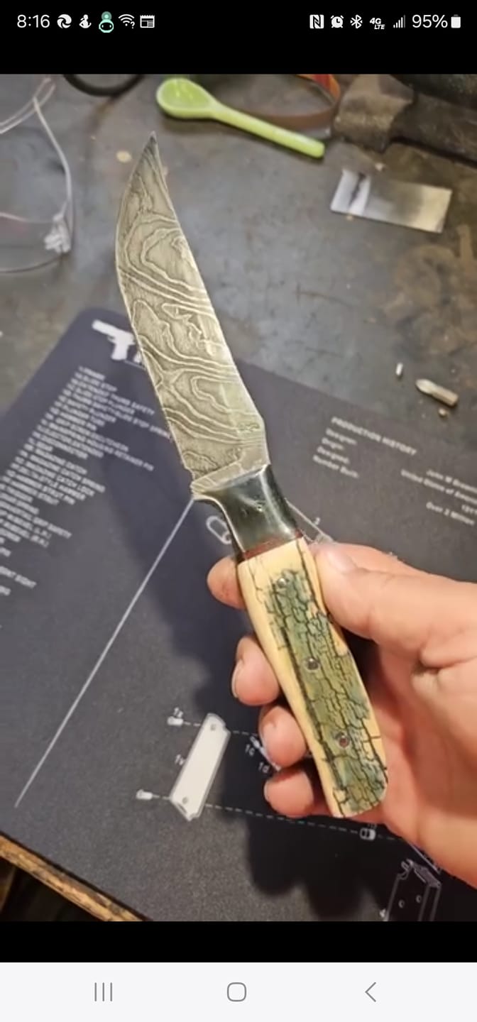 Customer photo review of 2" x 72" Sanding Belts for Finishing & Sharpening