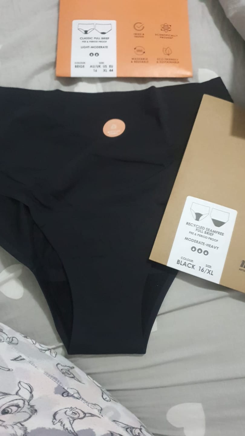 Customer photo review of היפסטר ללא תפרים - ספיגה גבוהה