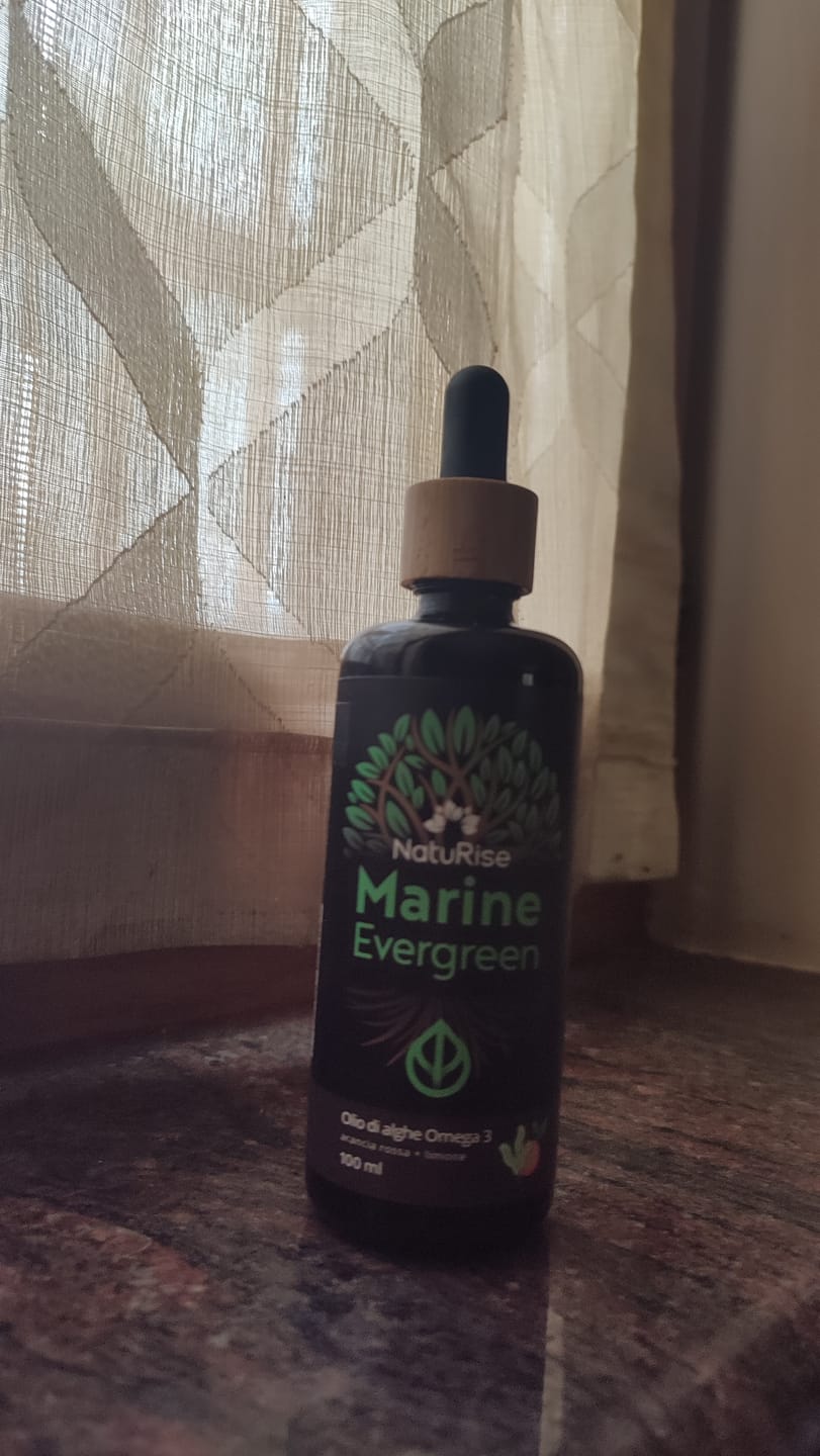 Customer photo review of Olio di alghe Omega 3 (100ml)