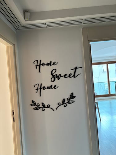 Customer photo review of Home Sweet Home