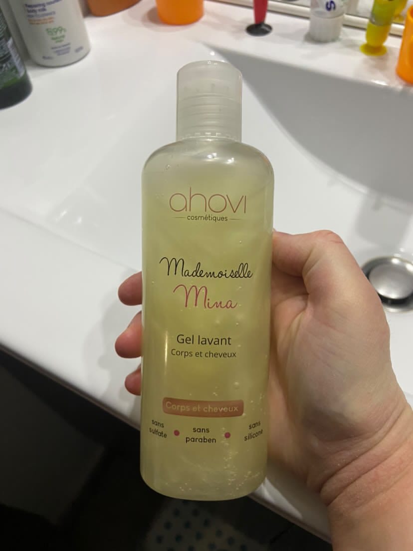 Customer photo review of Gel Lavant Corps et Cheveux