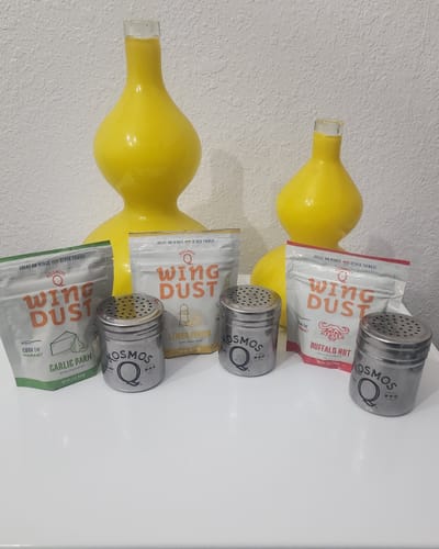 Customer photo review of Stainless Steel Wing Dust Shaker