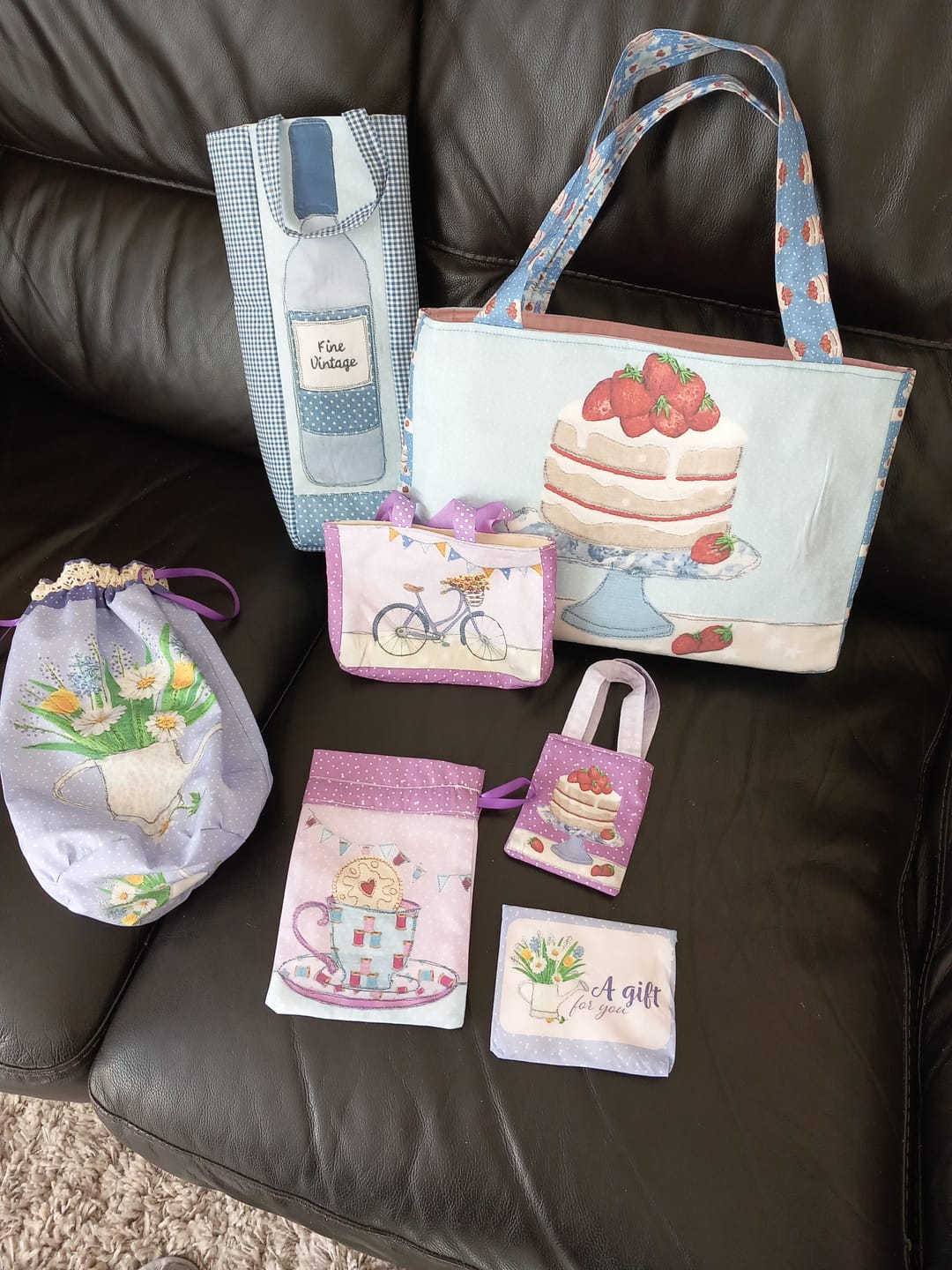 Customer photo review of Iron-On Fusible Fleece (Wadding) 90cm Wide- White