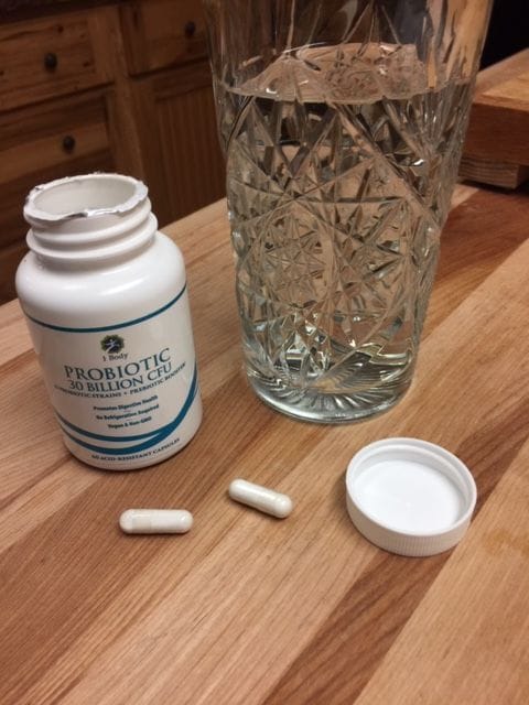 Customer photo review of Probiotic - 30 Billion CFU - 15 Strains