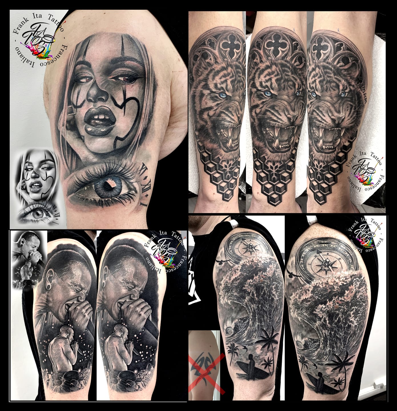 Customer photo review of TattooNumbx Tattoo Bundle