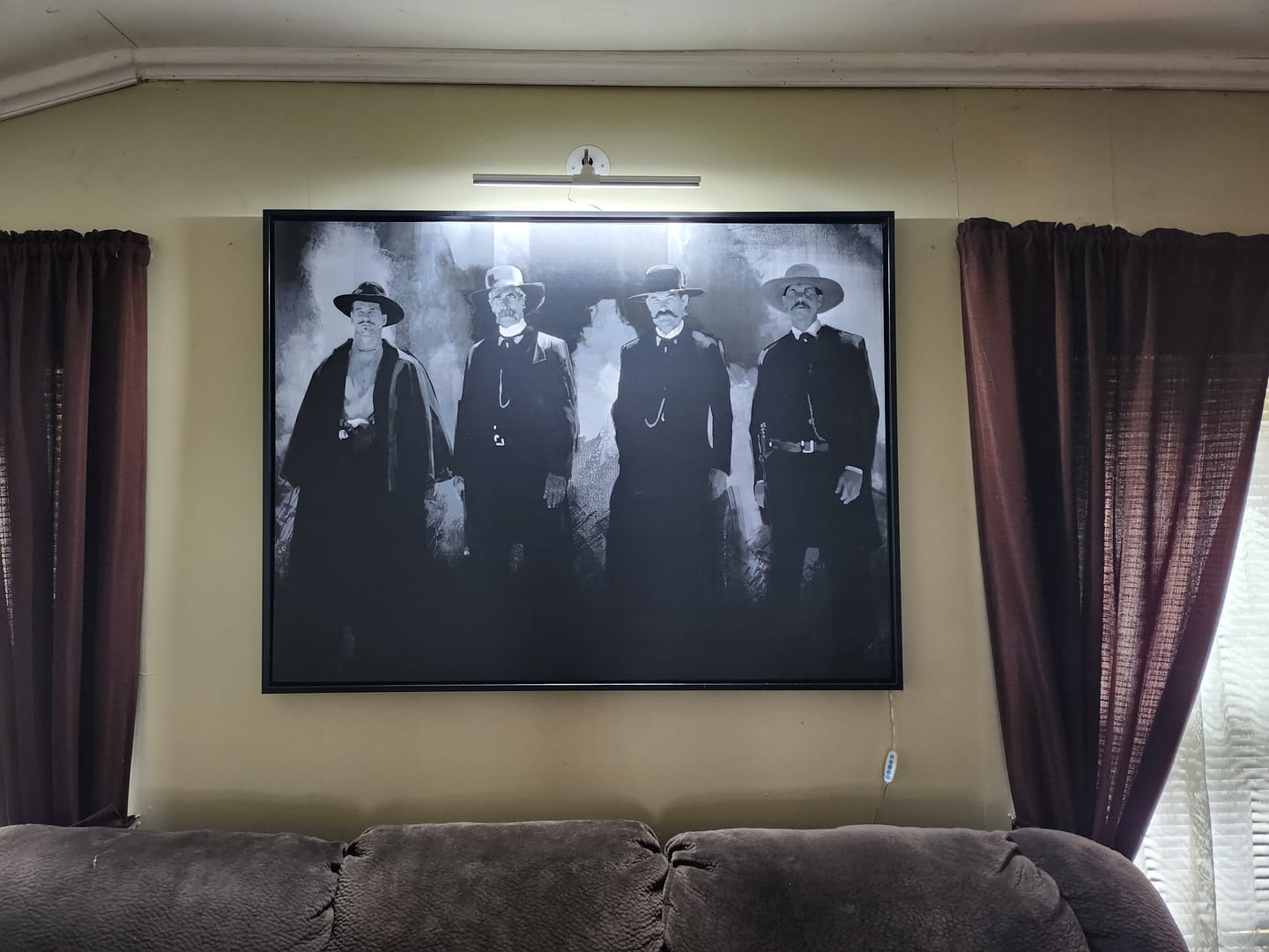 Customer photo review of Tombstone Wall Art