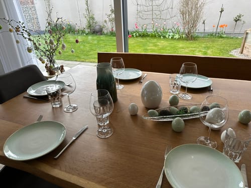 Customer photo review of Aguarela Verde - Teller gross Ø 26 hellgrün reaktiv