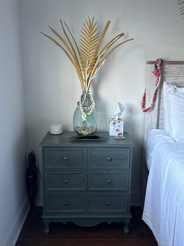 Customer photo review of Galatea 30'' Tall 3 - Drawer Nightstand With Charging Station