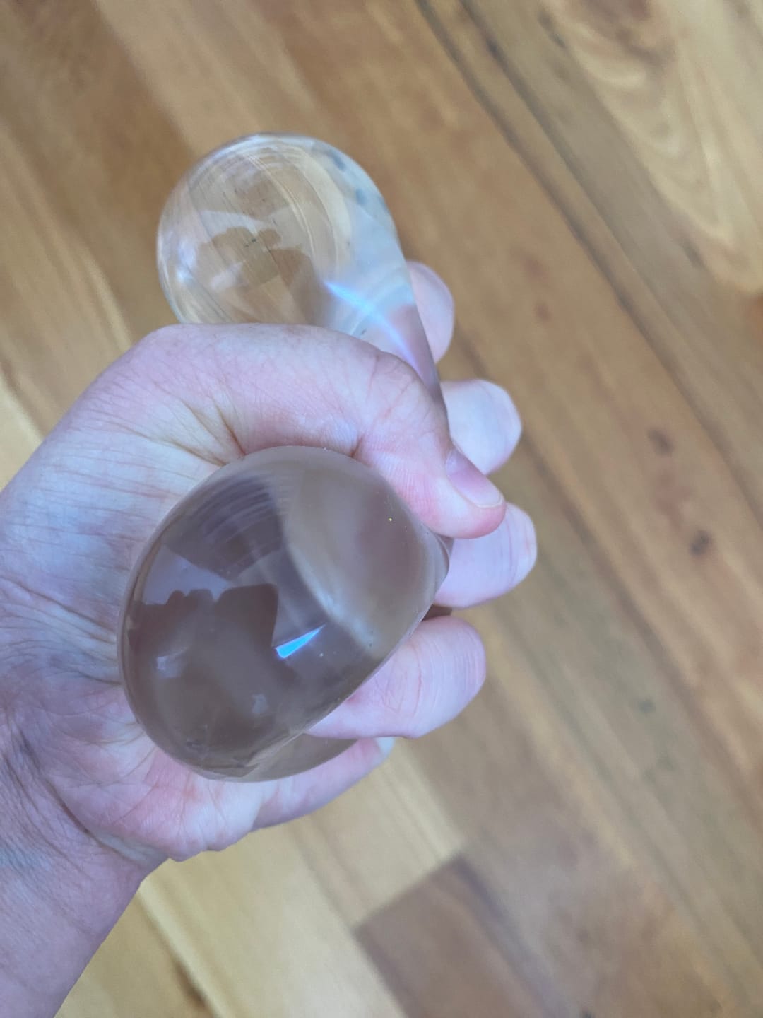 Customer photo review of Smoosho's Polyhedron Jelly Cube Fidget