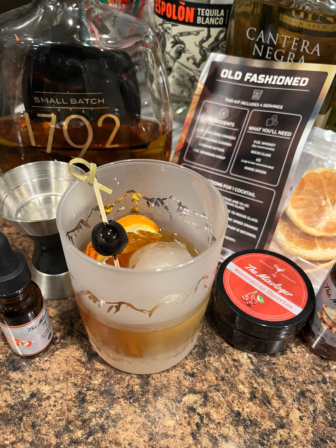 Customer photo review of Old Fashioned Kit (Bourbon)