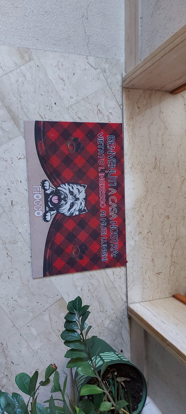 Customer photo review of Animaletti - Zerbino Personalizzabile