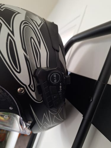 Customer photo review of Motarcom - L'intercom moto haut de gamme et abordable