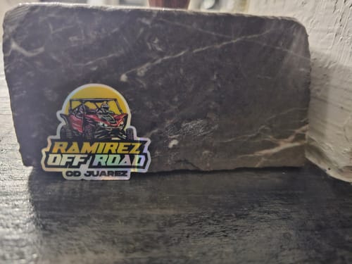 Customer photo review of Stickers Holográficos