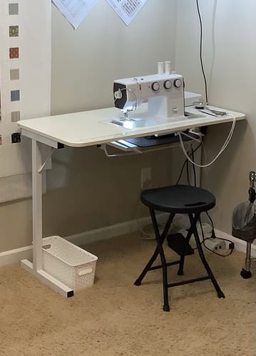 Customer photo review of Gidget I Sewing Table