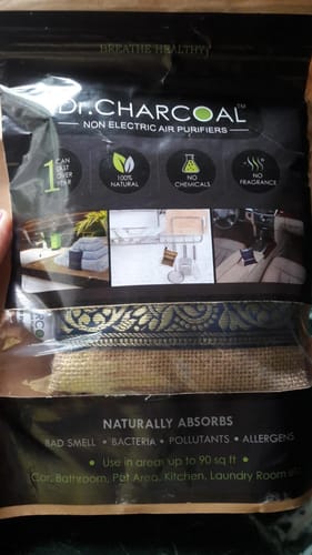 Customer photo review of Car Air Purifier - Removes Bad smell & Pollutants - Classic Khaki