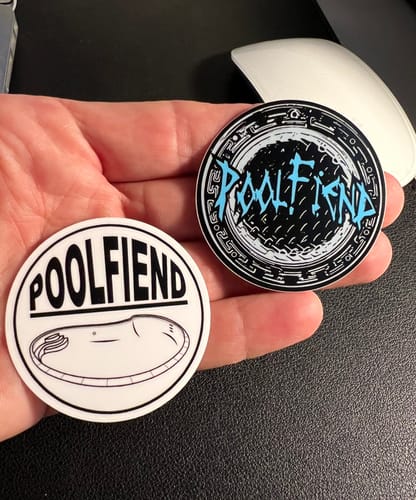 Customer photo review of 200 - 2" Custom Laminated Vinyl Stickers