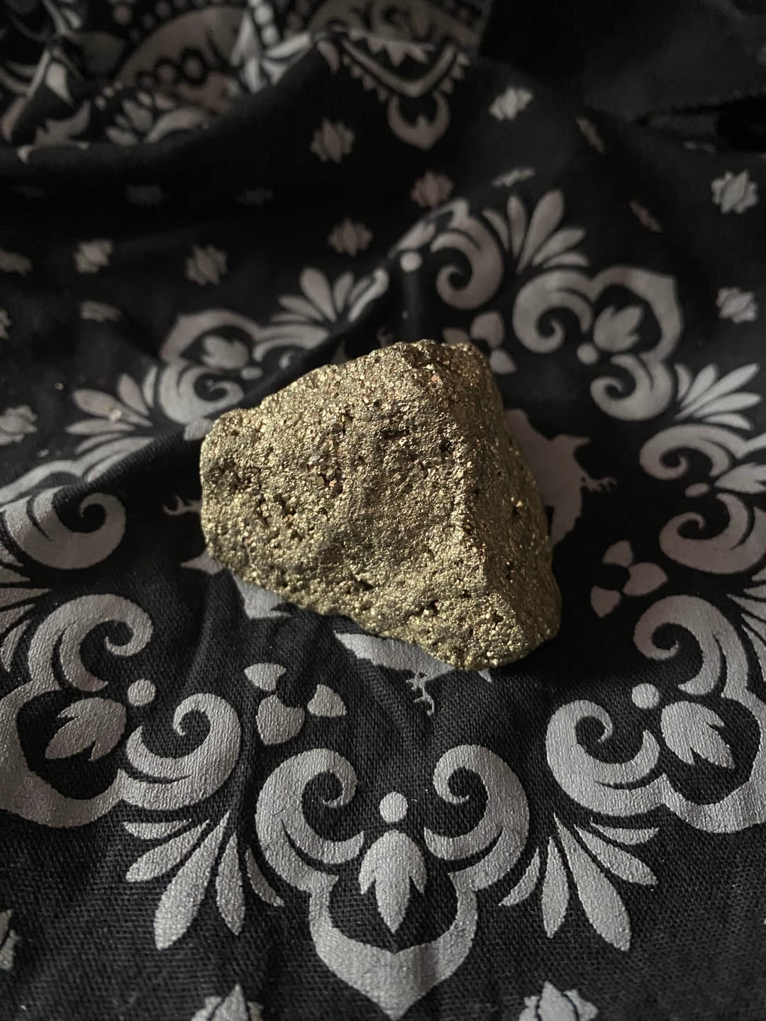 Customer photo review of Natural Pyrite Crystal Cluster