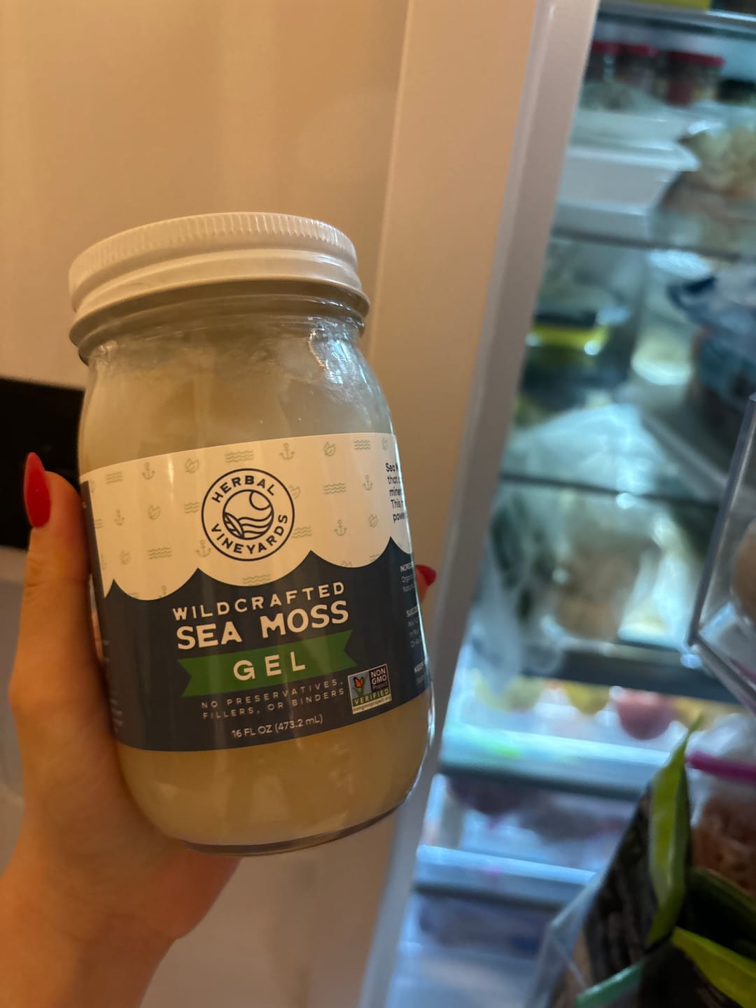 Customer photo review of 60 Day Sea Moss Gel Dynamic Duo